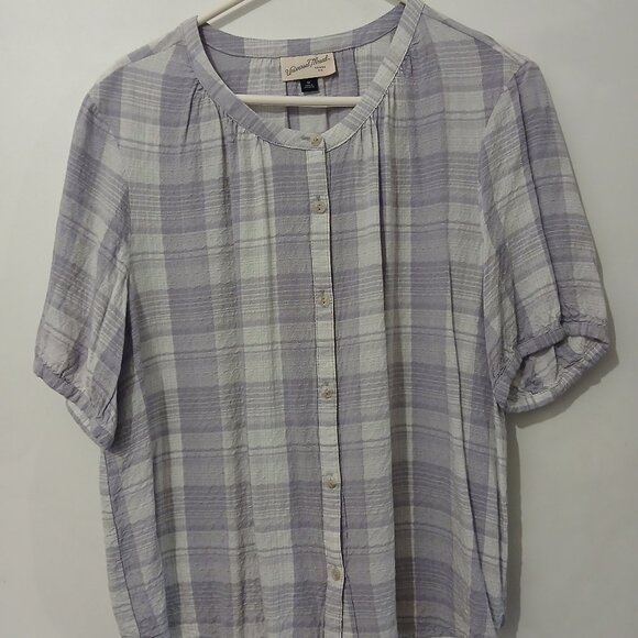 Plaid Top - Picture 1 of 4